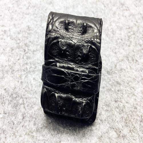 Cool Mens Crocodile Leather Snake Zippo Lighter Cases with Belt Loop Zippo lighter Holder with Belt clip