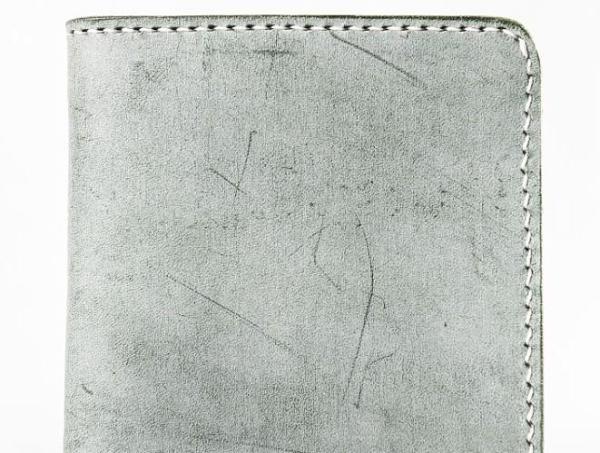 Vintage Handmade Leather Mens Small Wallet Bifold Wallet for Men