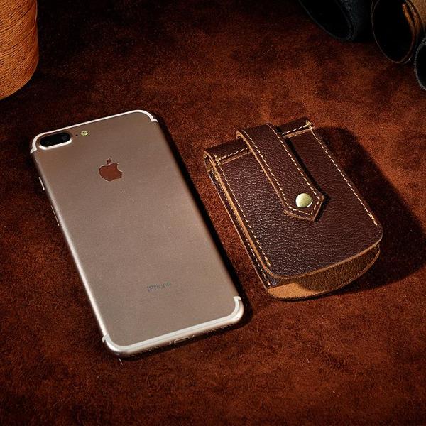 Handmade Leather Mens Cool Key Wallet Car Key Holder Key Case for Men