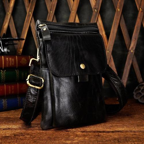 Leather Belt Pouches Cell Phone Holsters for Men Waist Bag BELT BAG Shoulder Bag For Men