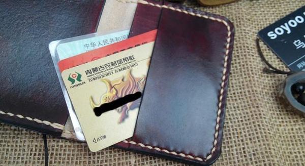 Leather Mens Front Pocket Bifold Small Wallets Card Wallet for Men