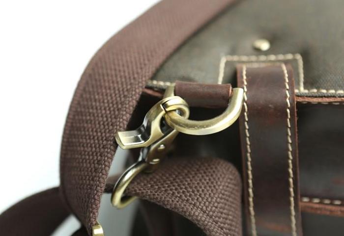 Handmade Leather Mens Backpack Travel Backpack Laptop Backpack for men