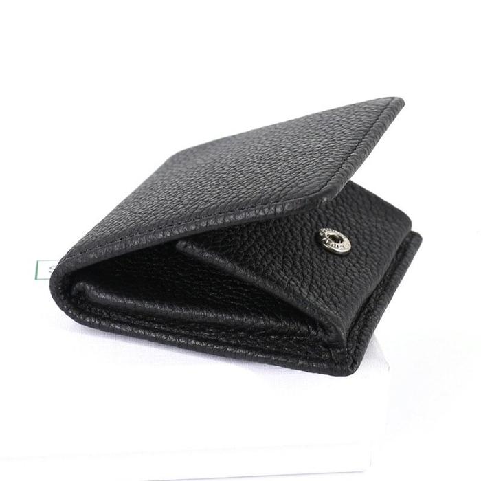 Leather Mens Small Change Wallet Coin Wallet Front Pocket Wallet for Men