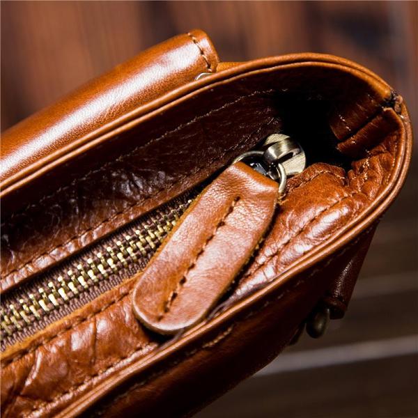 Mens Leather Belt Pouch Shoulder Bag Waist Bag BELT BAG Cell Phone Holster For Men
