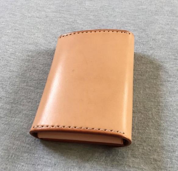 Handmade Leather Mens Cool Short Wallet Card Holder Small Card Slim Wallets for Men