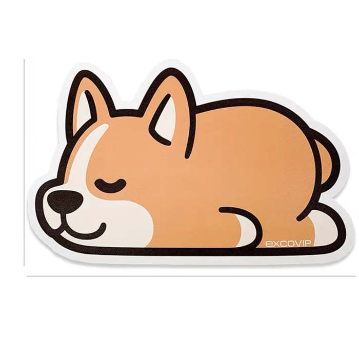 Cute Puppy & Kitten Shape Waterproof Mouse Pad
