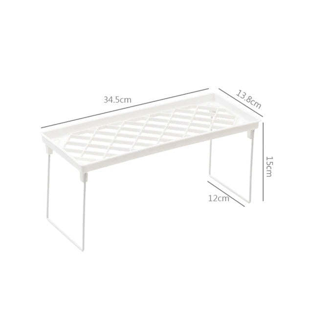 White Desktop Shelf Organizer