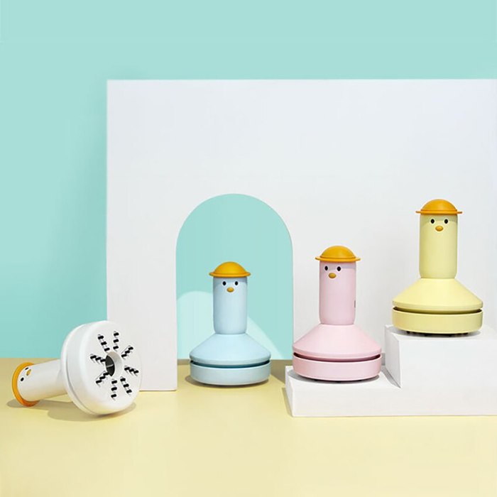 Cute Mini Cartoon Portable USB Desktop Vacuum Cleaner