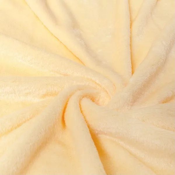 Cute Lovely Sandwich Bread Roll Foldable Flannel Blanket
