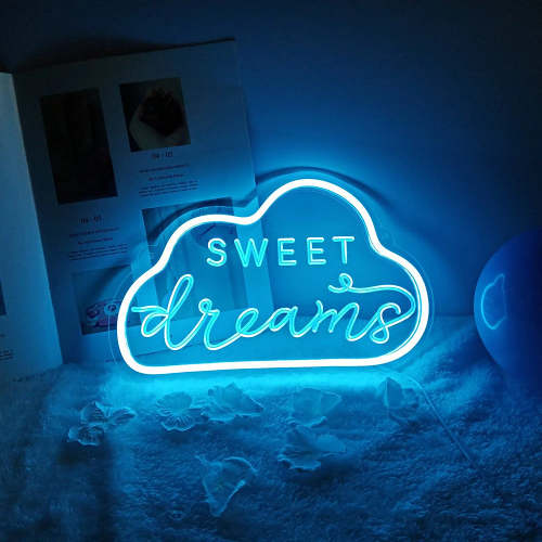 Sweet Dreams Cloud Neon Sign