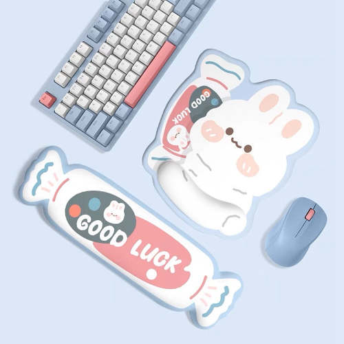 Cute 3D Bunny Rabbit Sweet Candy Mouse Pad