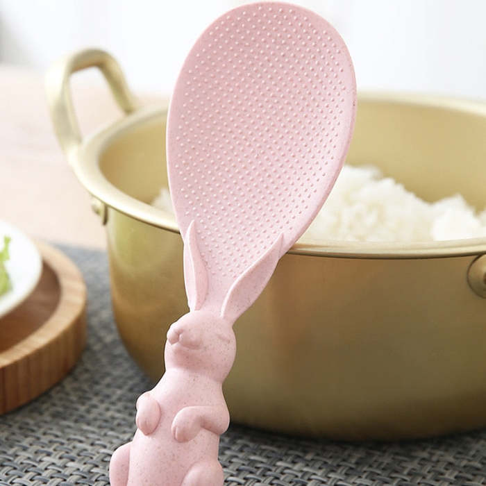 Kawaii Bunny Rabbit Stand Up Rice Shovel Spoon