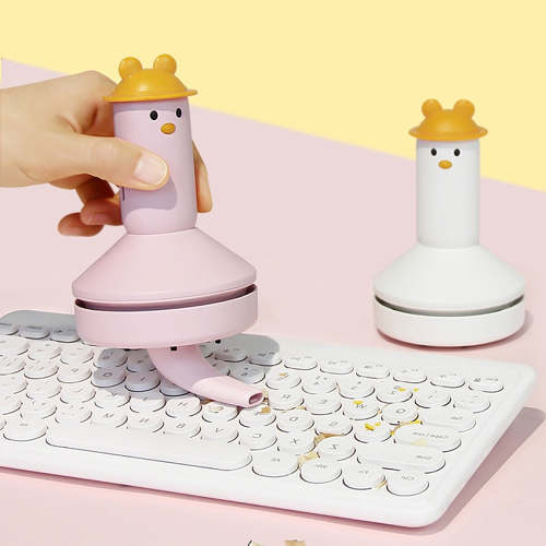 Cute Mini Cartoon Portable USB Desktop Vacuum Cleaner
