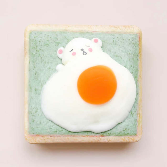 Kawaii Squishy Bear Stress Relief 3D Notebook