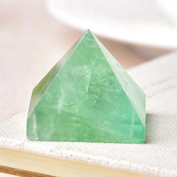 Natural Crystal Pyramid