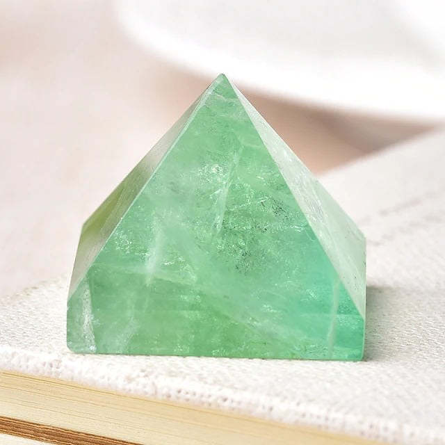 Natural Crystal Pyramid