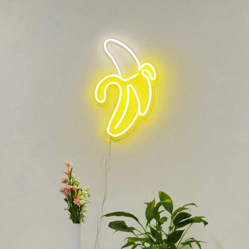 Banana Wall Neon Sign
