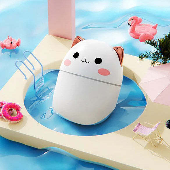 Kawaii Cat Mini Desktop Humidifier