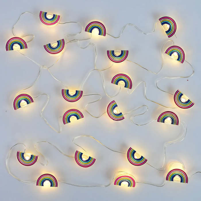 Mini Rainbow Fairy String Lights