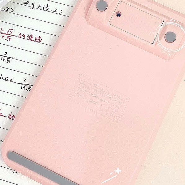 Cute Pastel Candy Color Hand Size Mini Calculator