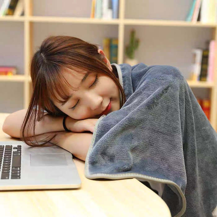 Kawaii Cute Cartoon Animal Roll Flannel Blanket
