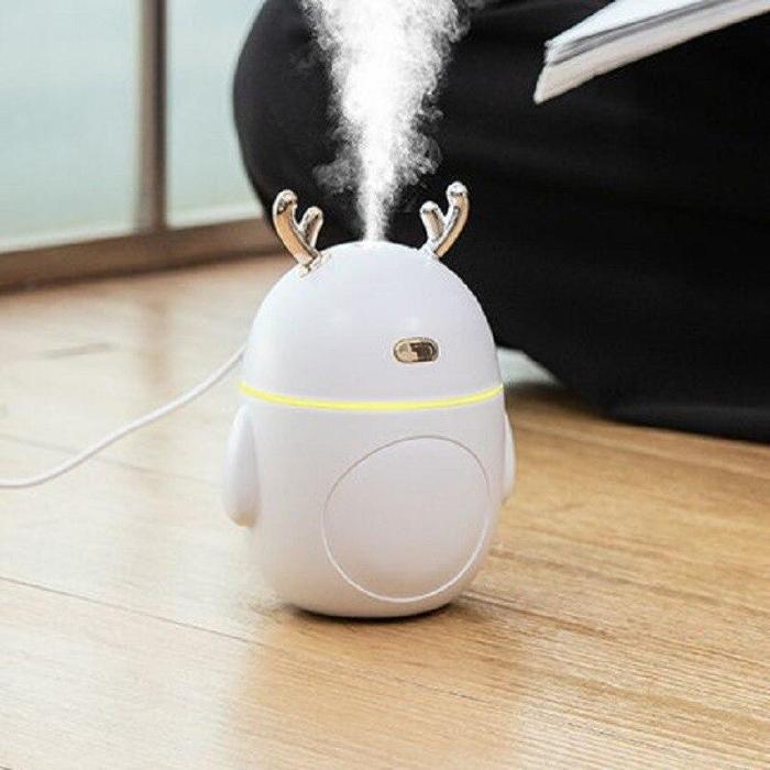 Cute Mini USB Household Bedroom Deer Shape Spray Humidifier