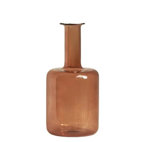 Colorful Vintage Bottle Glass Vase