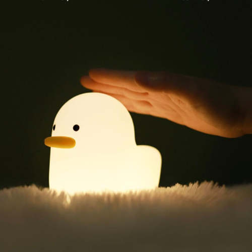Cute Boring Duck Soft Mini Night Light