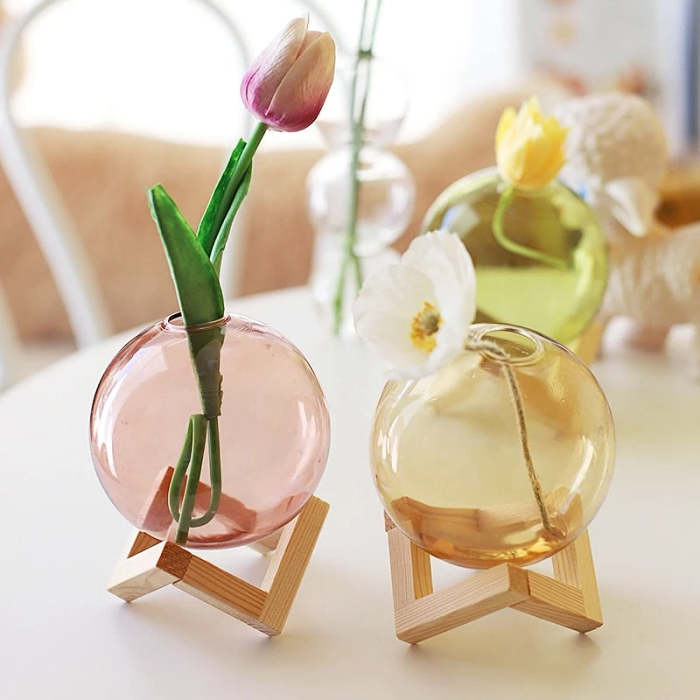 Mini Glass Bubble Vase