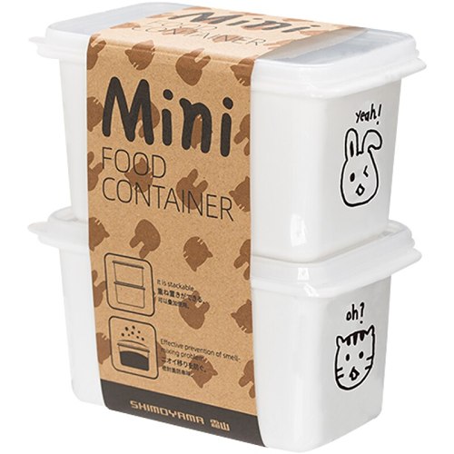 Kawaii Illustration Cartoon Plastic Sealed Storage Food Box