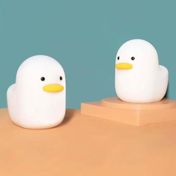 Cute Boring Duck Soft Mini Night Light