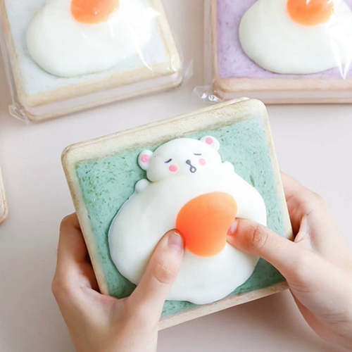 Kawaii Squishy Bear Stress Relief 3D Notebook