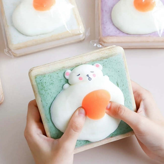 Kawaii Squishy Bear Stress Relief 3D Notebook