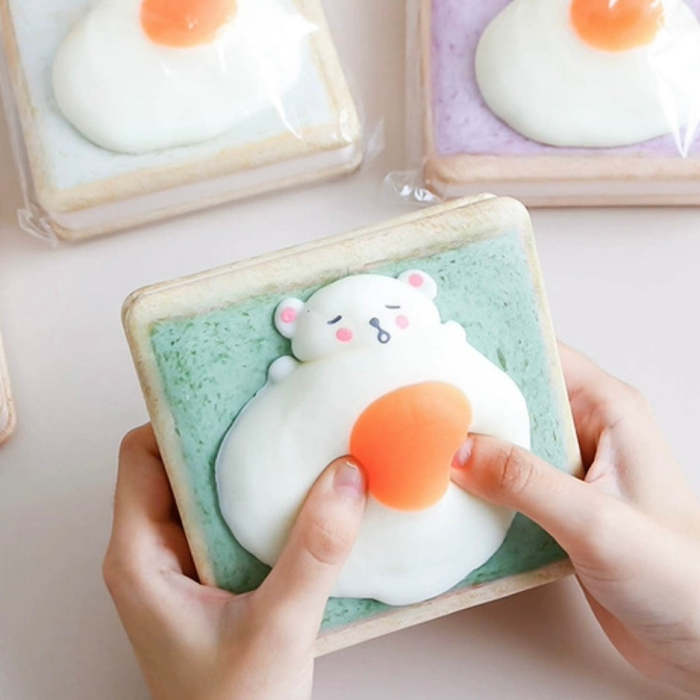 Kawaii Squishy Bear Stress Relief 3D Notebook