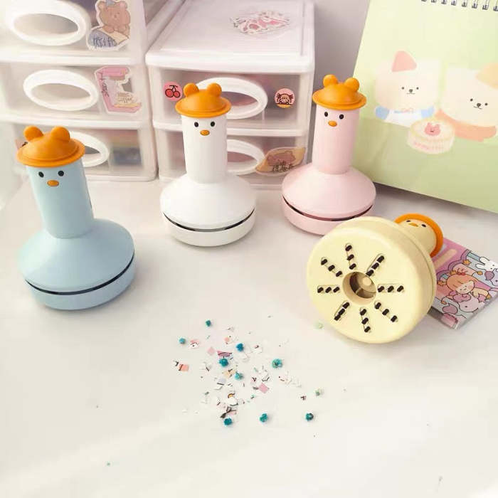 Cute Mini Cartoon Portable USB Desktop Vacuum Cleaner