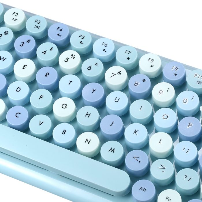 Kawaii Retro Keyboard + Mouse Set