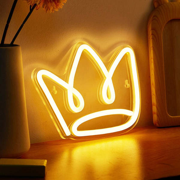 Princess Crown LED Neon Sign