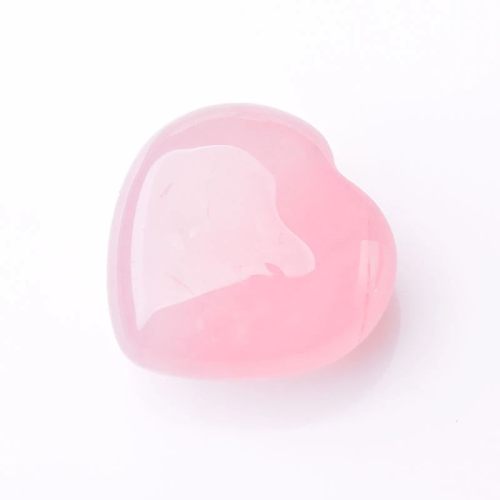 Rose Quartz Crystal Heart