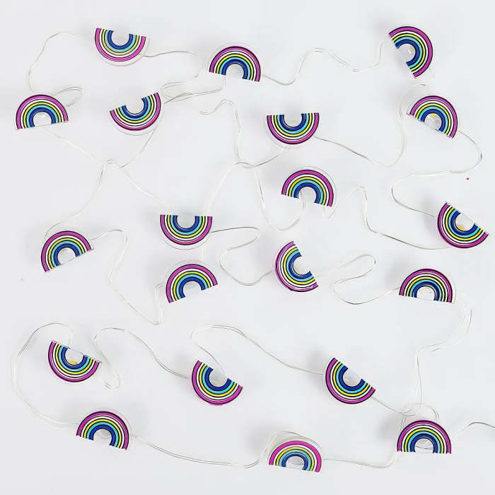 Mini Rainbow Fairy String Lights