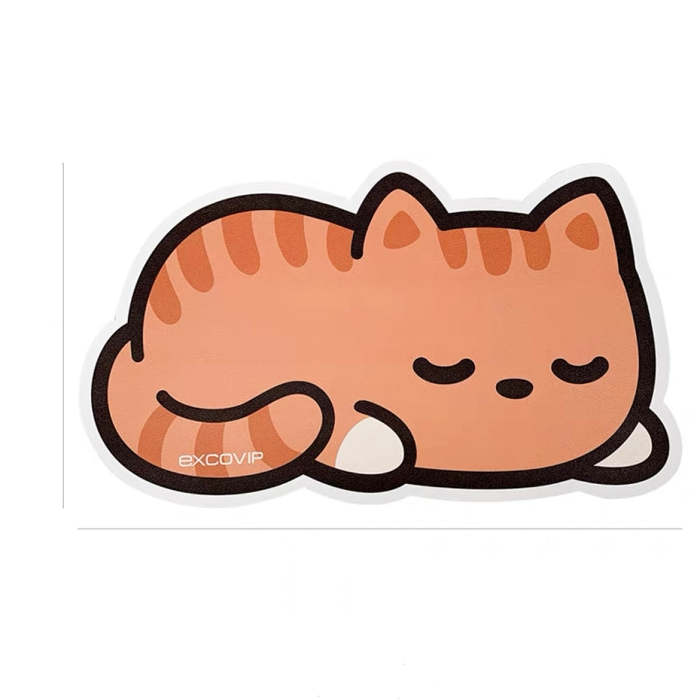 Cute Puppy & Kitten Shape Waterproof Mouse Pad