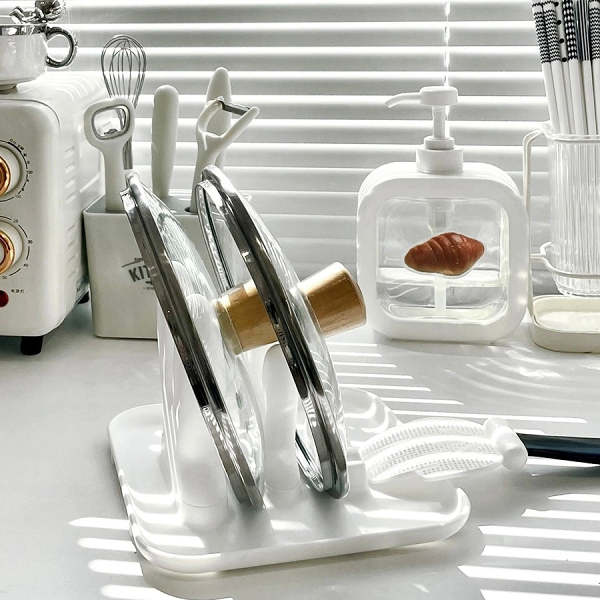 Cute Bunny Rabbit Kitchen Pot Cover & Cooking Utensils Holder Organizer
