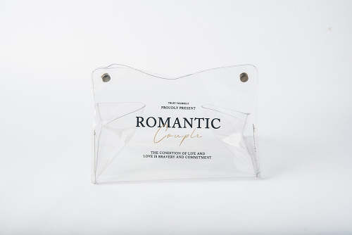 Cute Clear Transparent Illustrated Plastic Tissue Box Holder