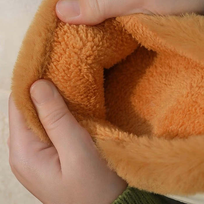 Cute Tiger Paw Fluffy Furry Winter Home Slippers