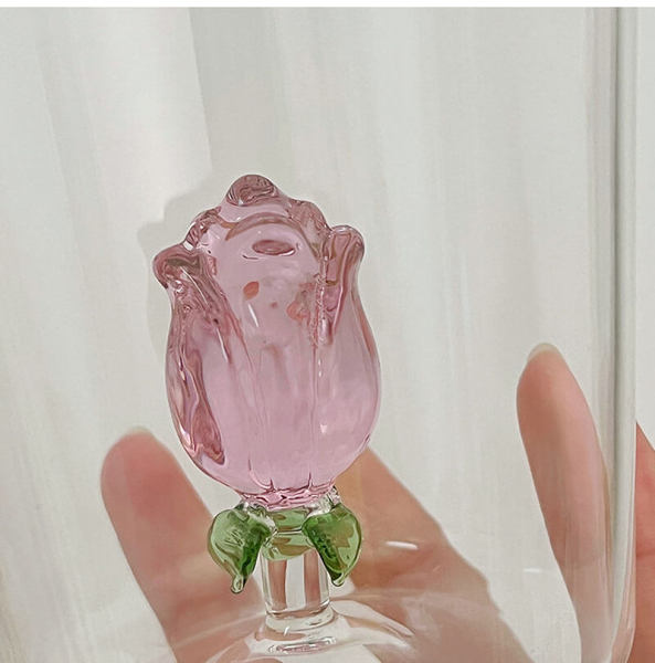 The Rosebud Glass Cup