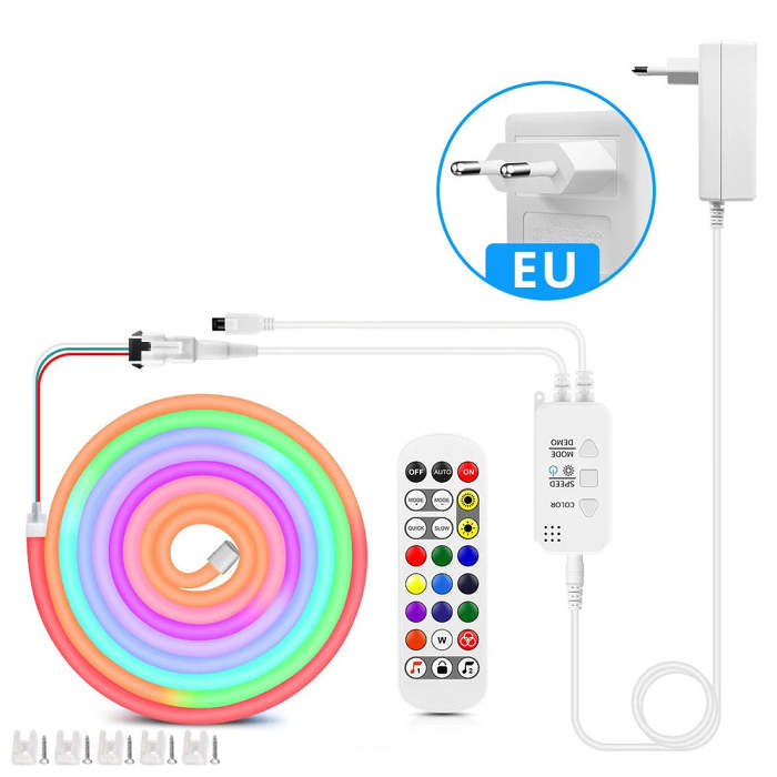 Squiggle Neon Rope LED Lights
