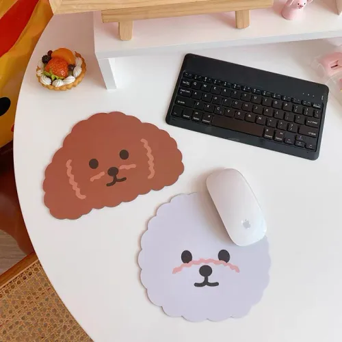 Cute Baby Poodle Mouse Pad