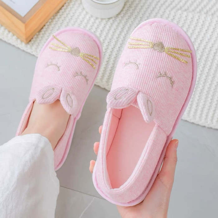 Cute Kawaii Bunny Rabbit Cozy Home Shoe Slippers