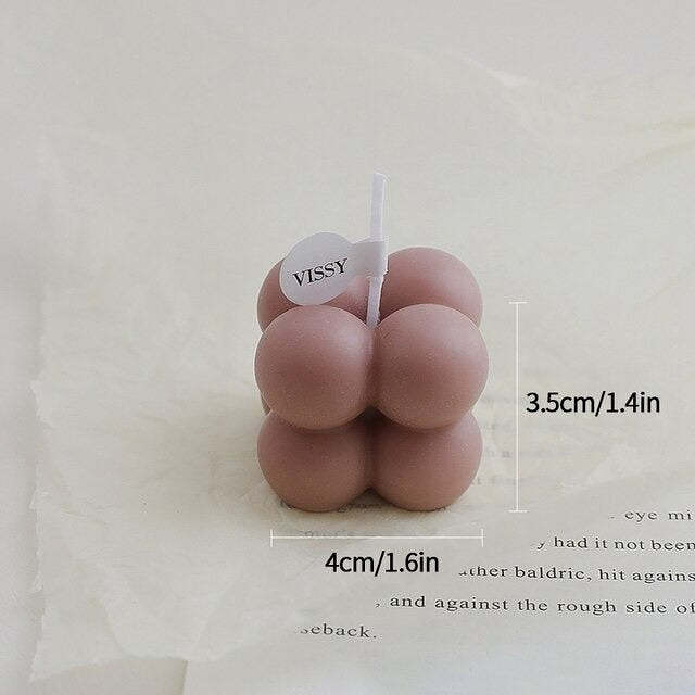Bubble Cube Scented Candle