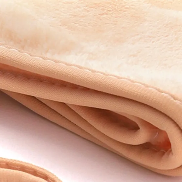Cute Lovely Sandwich Bread Roll Foldable Flannel Blanket
