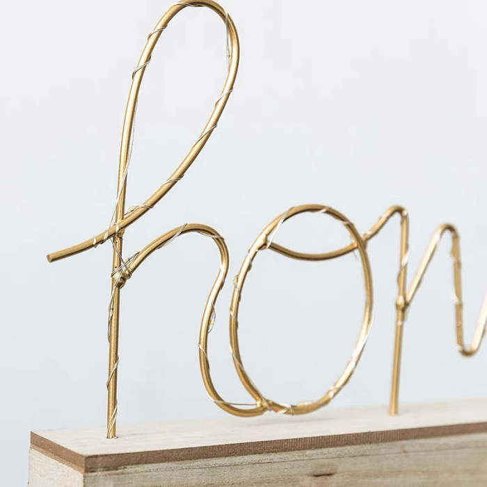LOVE & HOME LED Display Letters Light Decoration Table Light